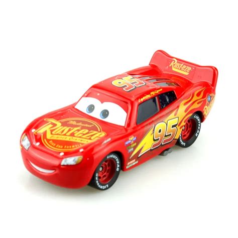 100% Original Disney Pixar Cars 3 Lightning McQueen 1:55 Scale Diecast ...