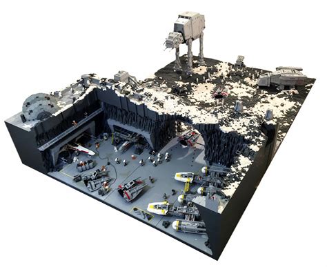 Insane STAR WARS LEGO Diorama Features the Epic Battle of Rhen Va ...