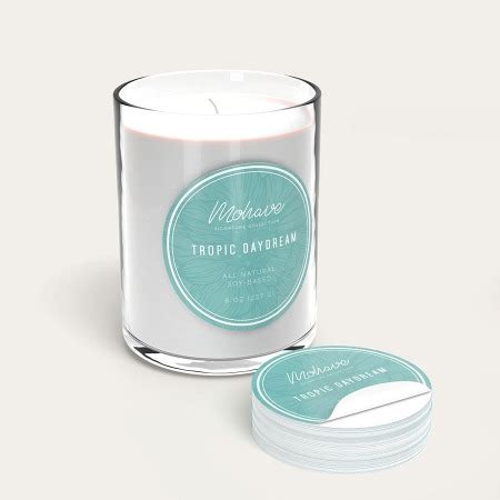 Custom Candle Labels | UPrinting