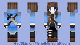 Minecraft Girl Warrior Skins