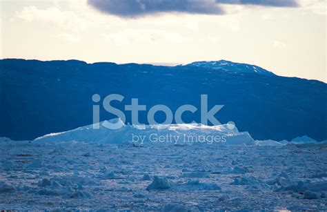 Large Icebergs Floating In Water Stock Photo | Royalty-Free | FreeImages