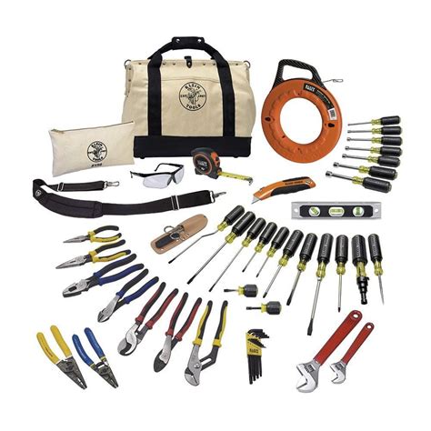 Klein Tools Journeyman Tool Set (41-Piece)-80141 - The Home Depot