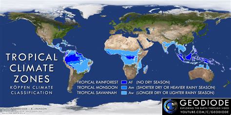 Tropical Climate Zones | Climate zones, Tropical rainforest, Tropical ...