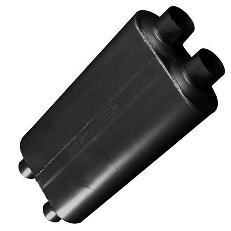 Flowmaster 50 Series Big Block Muffler, Aluminized Steel, 2.75" In ...