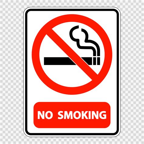 No Smoking Sign Logo