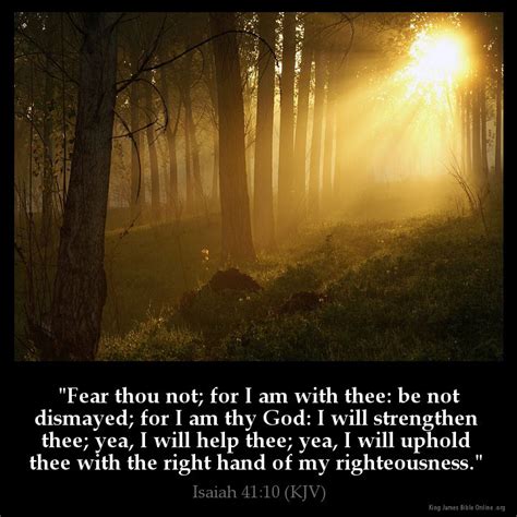 Isaiah 41:10 Inspirational Image