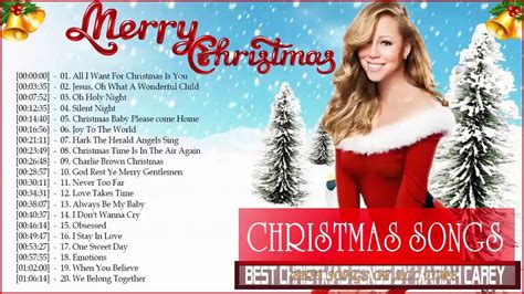 Mariah Carey Merry Christmas Full Album Best Christmas Songs by Mariah ...