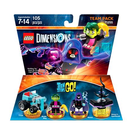 LEGO Dimensions Teen Titans Go Team Pack Universal - Raven and Beast ...