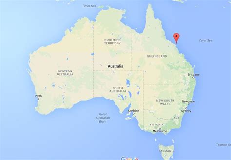 Where is Hook Island on map Australia