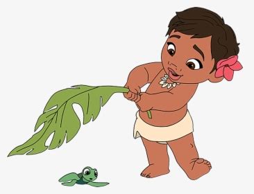 Disney Baby Moana Png Cartoon - Baby Moana Clipart, Transparent Png ...