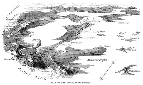 Siege Of Boston, 1775-1776. /Nplan Of The American Siege Of British ...