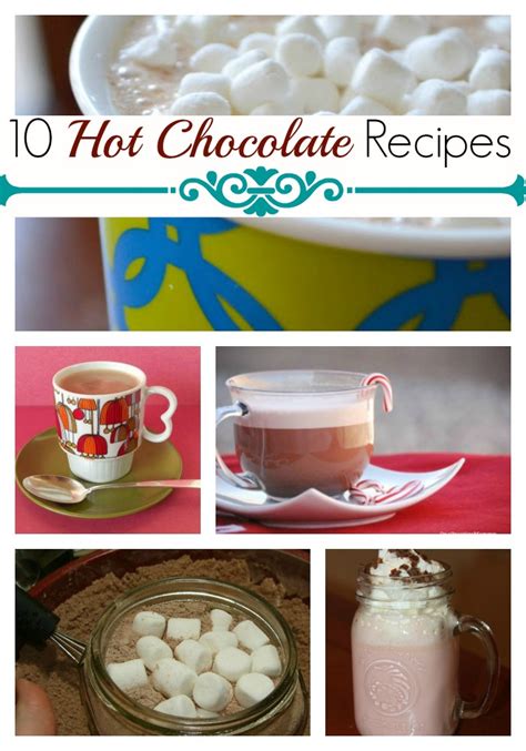 10 Hot Chocolate Recipes - BargainBriana