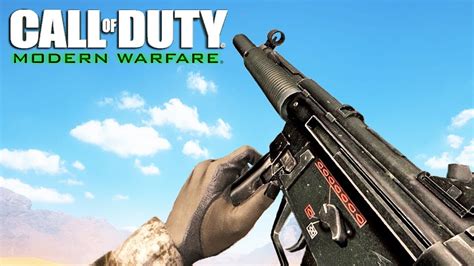 Call of Duty 4 Modern Warfare - All Weapons Showcase | A Decade After ...