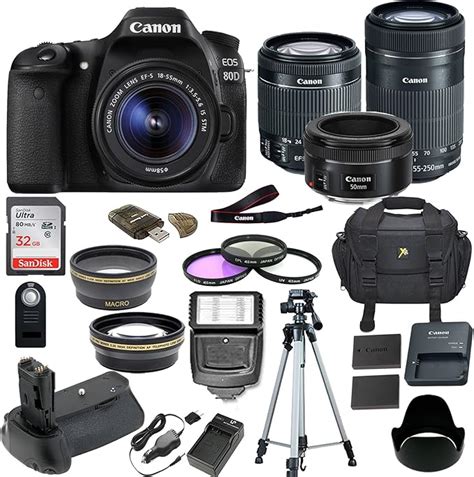 Canon eos 80d accessories - thbetta