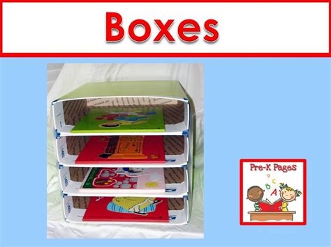 Creative Box Ideas for Preschool Classrooms