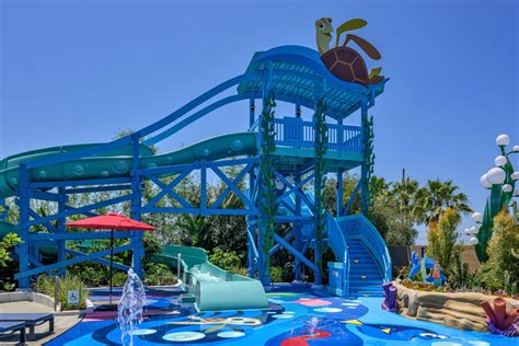 Finding Nemo Water Play Area at Disney's Pixar Place Hotel