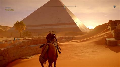 Assassin's Creed® Origins - Climbing and Exploring the Pyramids - YouTube