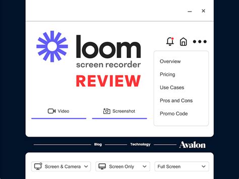 Loom Screen Recorder Review | Blog | Avalon Accounting