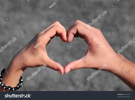 Hands Forming Heart Stock Photo 35995987 - Shutterstock