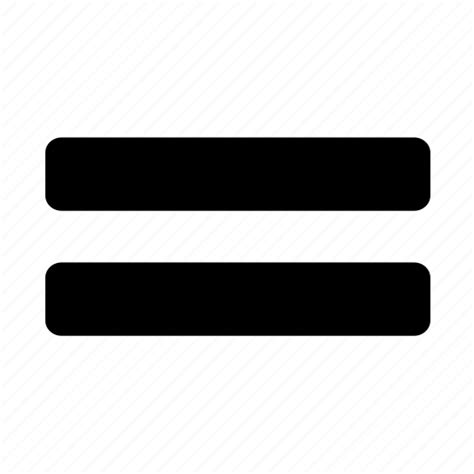 Equal icon - Download on Iconfinder on Iconfinder