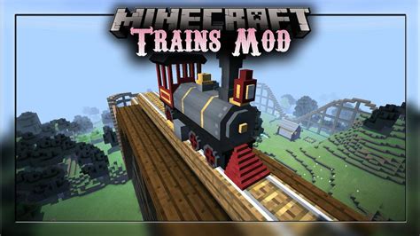 Trains Mod 1.12.2 (More Trains and More Types of Rails) - 9Minecraft.Net