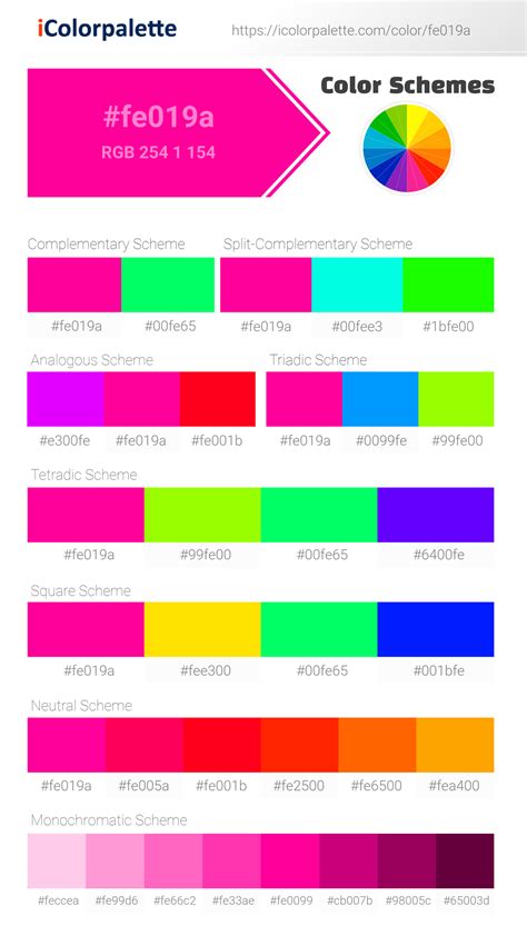 Neon Pink information | Hsl | Rgb | Pantone