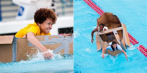 Photos: Berkeley Win Cardboard Boat Challenge - Bernews