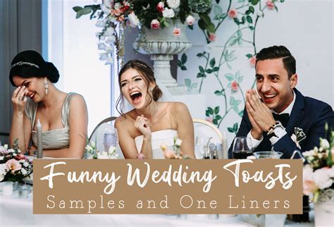 55 Funny Wedding Toasts, Samples and One Liners 2024