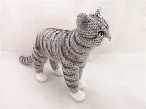 realistic cat - crochet pattern by NiggyArts