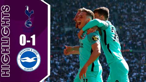 Tottenham vs Brighton 0-1 Highlights | Premier League - 2021/2022 - YouTube