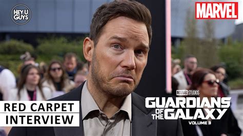 Guardians of the Galaxy Vol. 3 Premiere Interviews - Chris Pratt, Zoe ...