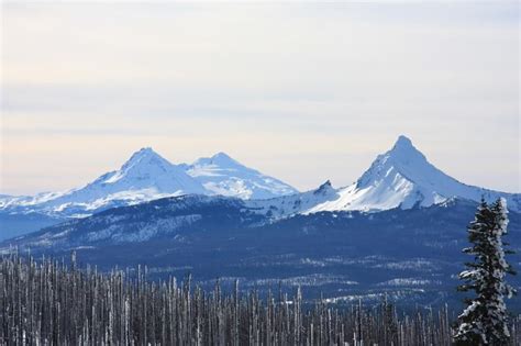 View of three sisters my buddy took while hiking in Oregon | Hiking ...