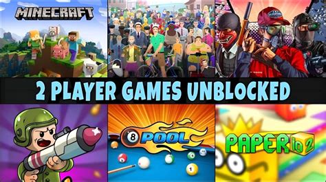 120 Best 2 Player Games Unblocked - Fun and Play With Friends Online