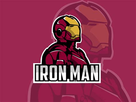 Iron Man logo concept by Kovács Evelin on Dribbble