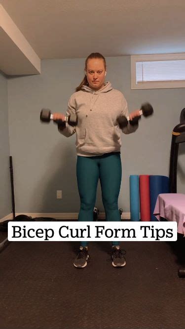 Bicep Curl Form Tips