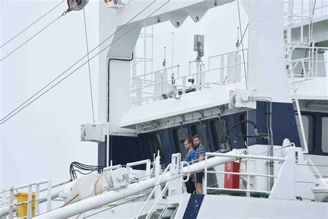 High in the Arctic up-close with a mega-fishing trawler – National ...