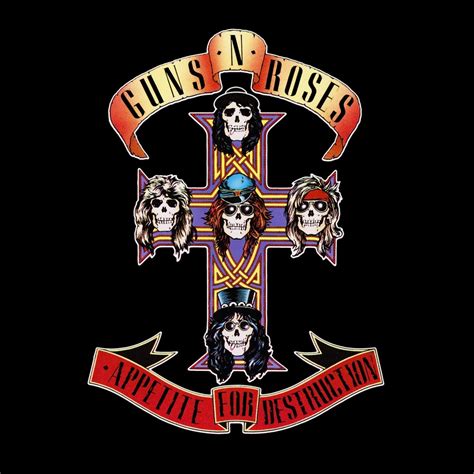 Guns N’ Roses: Appetite for Destruction 1987 (c)... | Album Covers