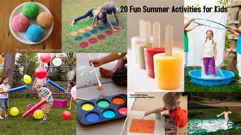 I Dig Pinterest: 20 Fun Summer Activities for Kids