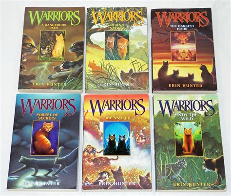 Warriors Complete Originals Books Set 1-6 Paperback Collection Lot ...