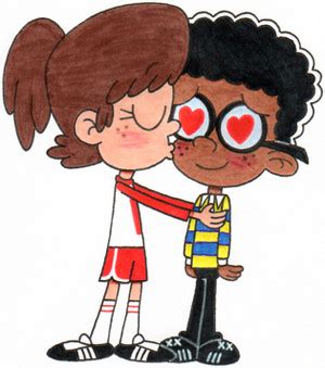 Lynn Kissing Clyde - The Loud House Fan Art (40901411) - Fanpop