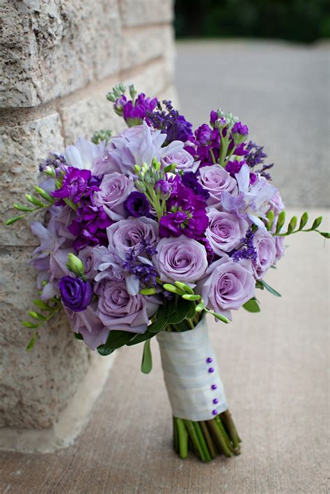 KMB Floral: May Purple Wedding | Purple wedding flowers, Purple wedding ...