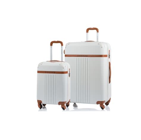 CHAMPS Luggage VINTAGE Collection 2-Piece Hard Side 4-Wheeled ...