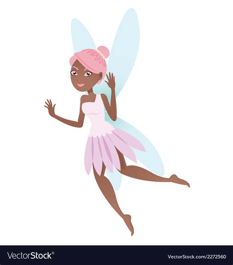 Pink fairy Royalty Free Vector Image - VectorStock