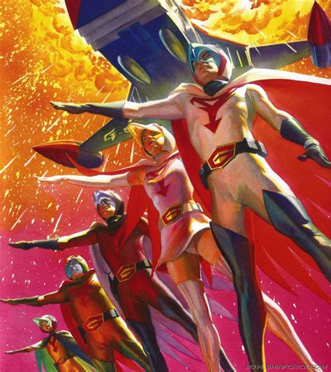 Gatchaman (Series) Artwork / Battle of the Planets / G-Force | Sega ...