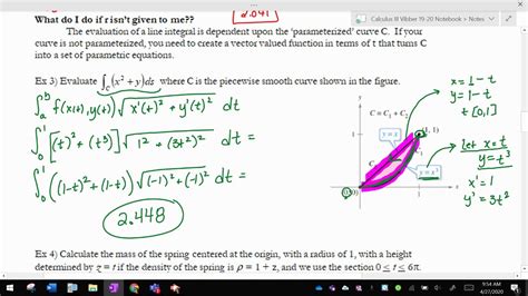 Line Integrals #2 - YouTube