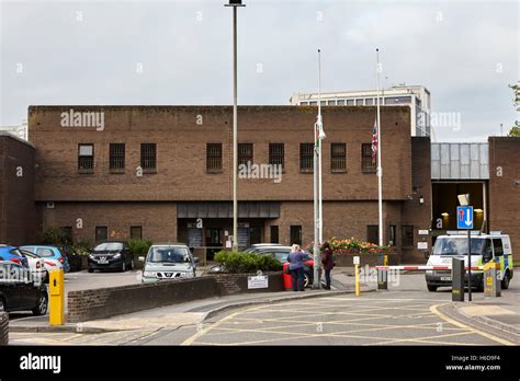 entrance to HMP Cardiff prison Cardiff Wales United Kingdom Stock Photo ...