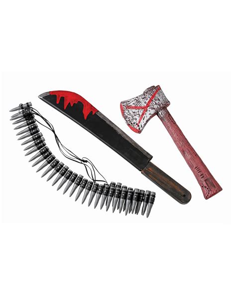 Zombie Hunter Set Weapon Set for Zombie Attack | horror-shop.com