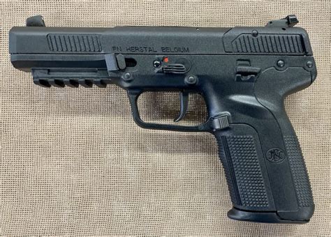 FN Five-SeveN 5.7x28mm Semi-auto Pistol 20+1 Capacity 4.75″BBL ...