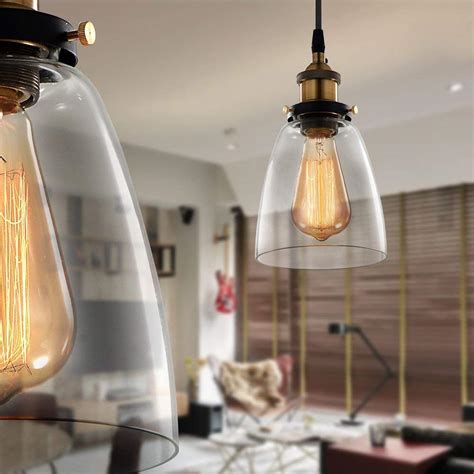 STGLIGHTING H-type Track Light Pendants 4.9 Feet Cord Restaurant ...