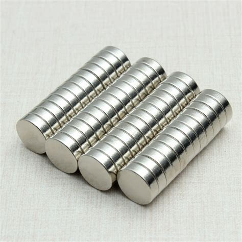 50pcs Strong Disc Round Rare Earth Neodymium Magnets N35 10x3mm - Price ...